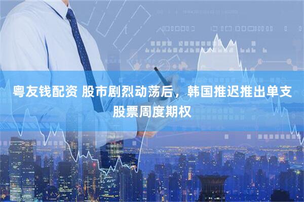粤友钱配资 股市剧烈动荡后，韩国推迟推出单支股票周度期权